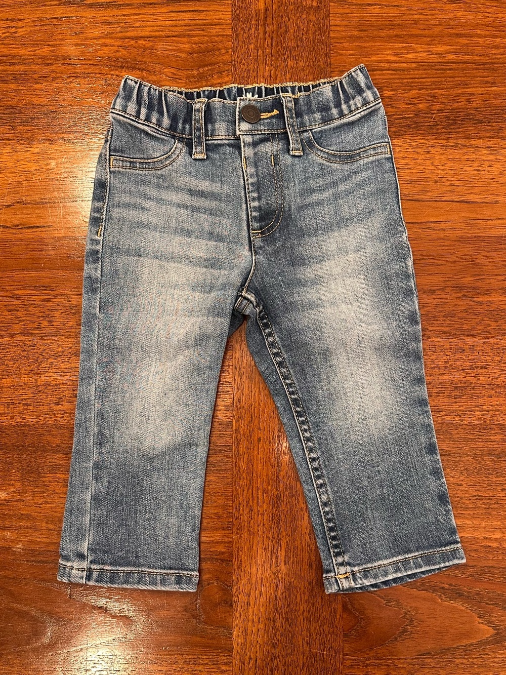 LIKE NEW Primary Baby Jeans, 6-12 Months